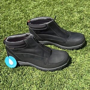 NEW! Clarks Walpath Zip Oxford Boot size 10 wide